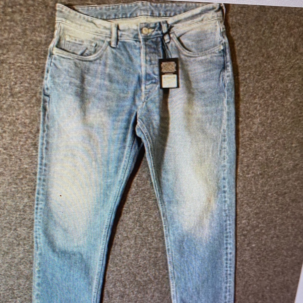 Buck Mason Light Blue Slim Straight Jeans